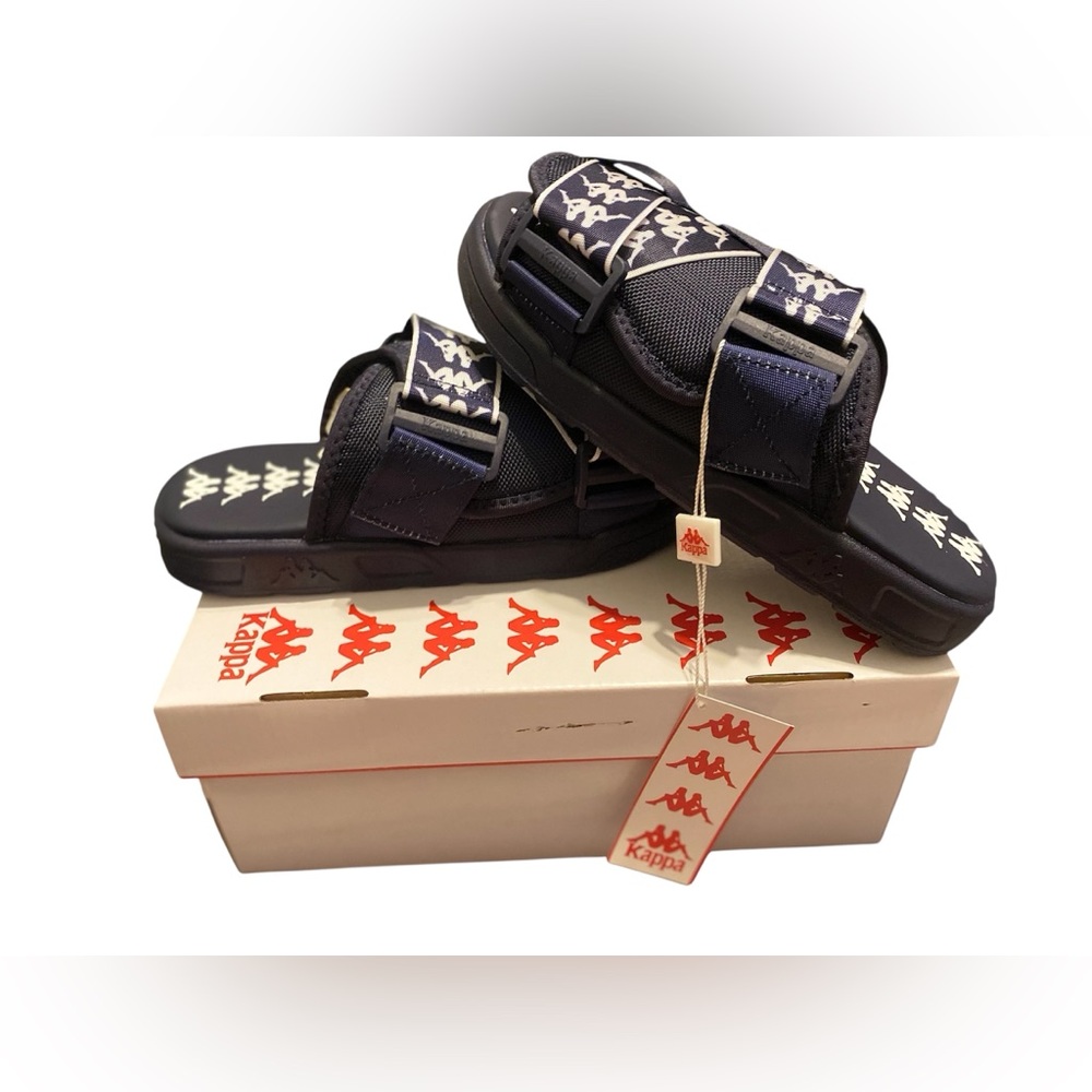 Kappa Navy Slide Sandals